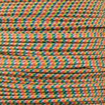 PARACORD PLANET Tactical 5-Strand Nylon Core 275-LB Tensile Strength Paracord Rope 3/32 Inch (100 Feet, Confetti)