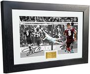 Kitbags & Lockers Large A3+ Print Signed Famous Foul Line Dunk 1988" Michael Jordan Chicago Bulls Autographed Photo Photograph Picture Frame NBA Basketball Poster Gift S