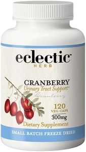 Eclectic Institute Whole Organic U.S.-Grown Freeze-Dried Cranberry Supplement | 120 CT