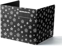 1 Plastic Black Privacy Folders for Students — Durable — Desk Divider Privacy Panel, Easy-Store Privacy Shields for Student Desks, Testing Dividers for Classroom, Test Dividers for Student Desks