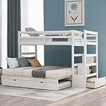 BIADNBZ Extendable Bunk Bed Twin Ov