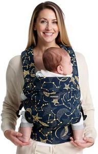 Momcozy Baby Carrier - Ergonomic, Cozy and Lightweight Carrier for 7-44lbs, Effortless to Put On, Ideal for Hands-Free Parenting, Enhanced Lumbar Support, Purehug for Infant to Toddler, Starry Night