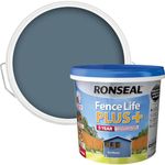 Ronseal RSLFLPPCF5L 5 Litre Fence Life Plus Paint - Cornflower