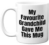 Grandad Gifts, Grandma Gifts - Funny Novelty Mug, 11oz Ceramic Mugs Dishwasher Safe, Grandma birthday gifts for grandad, Presents for Nan or Grampa, Granny Mug, Grandad Gifts from Grandchildren