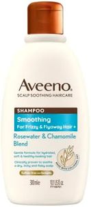 Aveeno Smoothing Rosewater and Chamomile Scalp Soothing Shampoo for Frizzy Hair 300ml