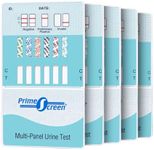 Prime Screen [5 Pack] 6 Panel Urine Drug Test Kit (THC-Marijuana, BZO-Benzos, MET-Meth, OPI, AMP, COC), WDOA-264