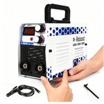 Reboot Mini Stick/Lift TIG 2 in 1 Welder,160Amp 220V MMA Portable ARC Welding Machine Kit IGBT Digital Display LCD Hot Start Arc Force Anti-Stick for DIY Enthusiasts & Professionals