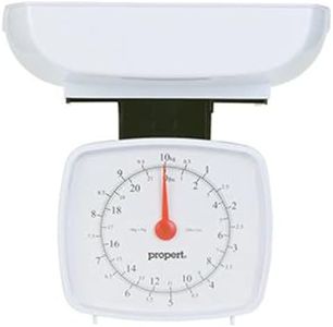 Propert Large Capacity Mechanical Mechanical Kitchen Scale, White/Black, 940