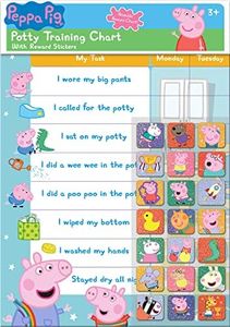 Paper Projects 01.70.30.022 Peppa Pig Potty and Toilet Training Chart