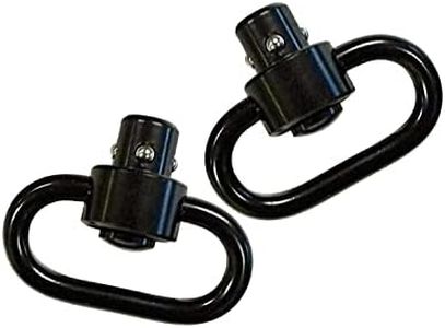 Alpine Innovations 2 Pack QD swivels 2pack Quick Disconnect Swivels Black