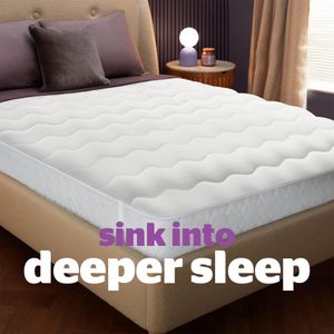 Silentnight King Mattress Topper – Deep Sleep, Extra Comfort