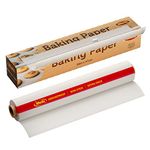 Shefa Parchment Paper - Non-Stick for Baking, Cooking - Oven-Safe Paper with Professional Cutter - Thick Paper Sheets for Cake, Cookie Baking - Heavy-Duty White Bake Paper for Catering