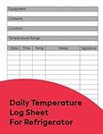 Daily Temperature Log Sheet For Ref