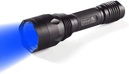 ULTRAFIRE Blue LED Hunting Torch 470nm Blue Light, 256 Yard Blue Fishing Light, 283 Lumens Single Mode Blue Hunting Light for Night Vision, H-B3