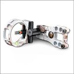 wolfman Archery Compound Bow Sight 3 Pin 0.029" Fiber Optics Micro Adjustment Bow Sight Hunting Sight for Archery Accessories Left Hand Right Hand (Snow Camouflage)