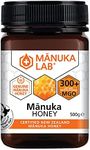 Manuka Lab Certified MGO 300+ Manuka Honey - The Natural Way to Heal Your Wounds, Clear Your Skin and Boost Your Energy | Premium Quality Honey from New Zealand, Manuka Honey 500g