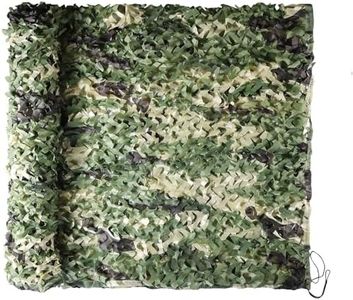 FullLit Camo Netting Camouflage Netting 6.5ftx10ft,10ftx10ft, 20ftx20ft,with Mesh Backing, Hunting Blind Nets, Sunshade Canopy, Army Tarp Fence Net for Party Decoration, Photograph and Car Cover