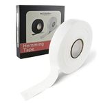 Marcobrothers 3/4 Inch x 32 Yards - 60GSM Hemming Tape for Pants, Iron Hem Tape,Hem Tape No Sew, Washable Hem Adhesive Tape (White, 32 Yard X 1 Roll)