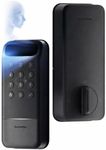 SwitchBot Lock Vision, 3D Face Recognition Smart Lock, Hands-Free Keyless Entry Deadbolt, DualPower 12-Month Battery, WiFi No Hub Required, Matter Over WiFi, Works with Apple Home, Alexa, Google
