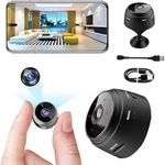 SIFA TECH HD Spy Magnet Camera Full HD Mini Spy WiFi Magnetic Live Stream Night Vision IP Wireless 1080P Audio Video Hidden Nanny Camera for Home Offices Security (Magnet Camera)