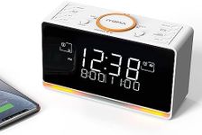 iTOMA DAB & FM Radio Alarm Clock wi