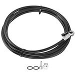 Bike Brake Hose, 2M Bicycle Disc Brake Hose Bike Brake Line Tubing Disc Brake Oil Tube with Connection Insert for SRAM Guide R/RS/G2 Bicycle & Spare Parts