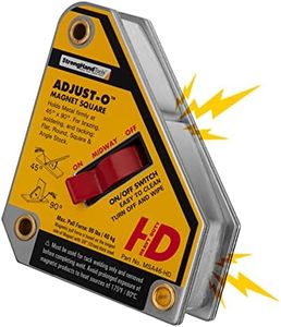 On/Off Magnetic Square, 30°/60°, 45°, 90°, Size: 6” x 5” x 1.5”, Pull Force: 160 lb, Heavy Duty, MSA48-HD