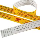 Children Safety ID Wristband Reusab