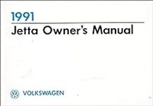 Volkswagen Jetta 1991 Owner's Manua
