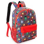 Marvel Kids Backpack, School Bag with Zipped Front Pocket - Boys Gifts (Aop Avengers)