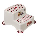 keeeper Paw Patrol Step Stool, Two-Tier, For 18 months to 10-years, Anti-Slip Design, Igor, White