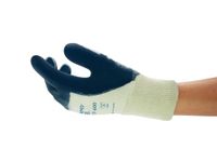 Ansell ActivArmr 27-600 Heavy Duty Work Gloves, Cut Resistant Nitrile Coating, Waterproof, Silicone Free, Industrial PPE, Gardening, Building, DIY, Men Women, Blue, Size L (12 Pairs)