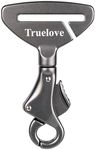 Truelove Vehicle Seat Belt Safety Buckle Lock, Dog Seat Belt Clip Universal Dog Car Restraint - Dog Seatbelt Lock - Portable Vehicle Seatbelt Harness for Pet Car Travel