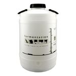 Wide Necked Fermenter with Drilled Lid