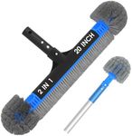 TidyMister 20'' 2 in 1 Pool Brush H