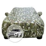 NEODRIFT 'JungleTech' Car Cover for Range Rover Sports (100% Water-Resistant, All Weather Protection, Tailored Fit, Multi-Layered & Breathable Fabric) (Colour: Military)