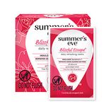 Summer's Eve Cleansing Cloths | Blissful Escape | Individually Wrapped | 16 Count