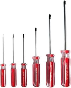 6Pcs Triwing Screwdriver Set Magnetic Y Shaped Tip Screwdriver Set, Tri Point Tip Screwdriver with Plastic Handle including 6 Sizes 1.5mm,2mm, 3mm, 4mm, 5mm, 6mm for Your Multi-Purpose Requirements