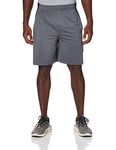 Under Armour Mens Tech Vent Shorts Pitch Grey L