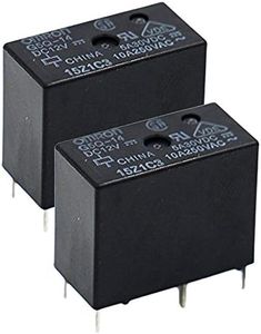 OMRON G5Q-14-DC12 (Pack of 2) Power Relay, SPDT, 12VDC, 10A, PC Board Components