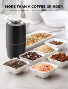 KYG Electric Coffee Grinder 300W – Stainless Steel Blade Mill