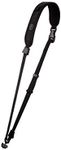 Tamrac Tour Sling Camera Strap for Photographers, Camera Neck Strap, Adjustable Shoulder Strap with Stainless Steel Connector, Compatible for DSLR, Mirrorless, Compact Cameras and Lens Mounts – Black