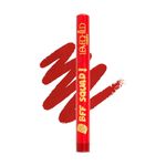 Lovechild Masaba Passport to Plump Lip Crayon | Hydrated Matte Finish | Transfer Proof | BFF Squad! (Red), 1.4gm