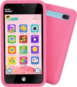 MOMILLA Kids Toys Smart Phone for Girls, 3.97" Touchscreen 16GB 220+ Games