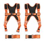 DEYACE Moving Straps 2-Person Shoulder Lifting Straps for Moving Furniture, Appliances, Mattresses or Any Item up to 800 lbs