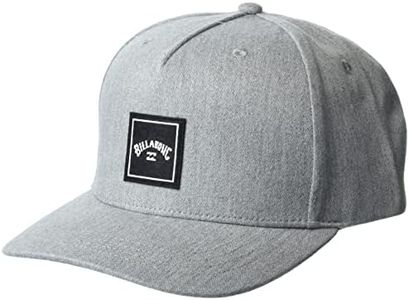 Billabong Men's Stacked Snapback, Grey Heather, One Size