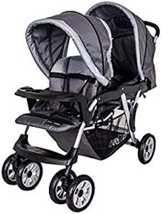 Love N Care Hi-Rise Tandem Stroller, Ash