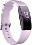 Fitbit [International Version] Inspire HR Health and Fitness Tracker with Heart Rate, Auto-Exercise Recognition, Sleep and Swim Tracking - Lilac