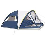 UNP Camping Tent with Screen Room, 