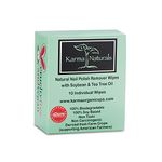 Karma Nail Polish Remover Wipes; Non-Toxic, Vegan, Cruelty-Free